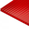 Сотовый поликарбонат "Berolux" 12000х2100х10мм красный